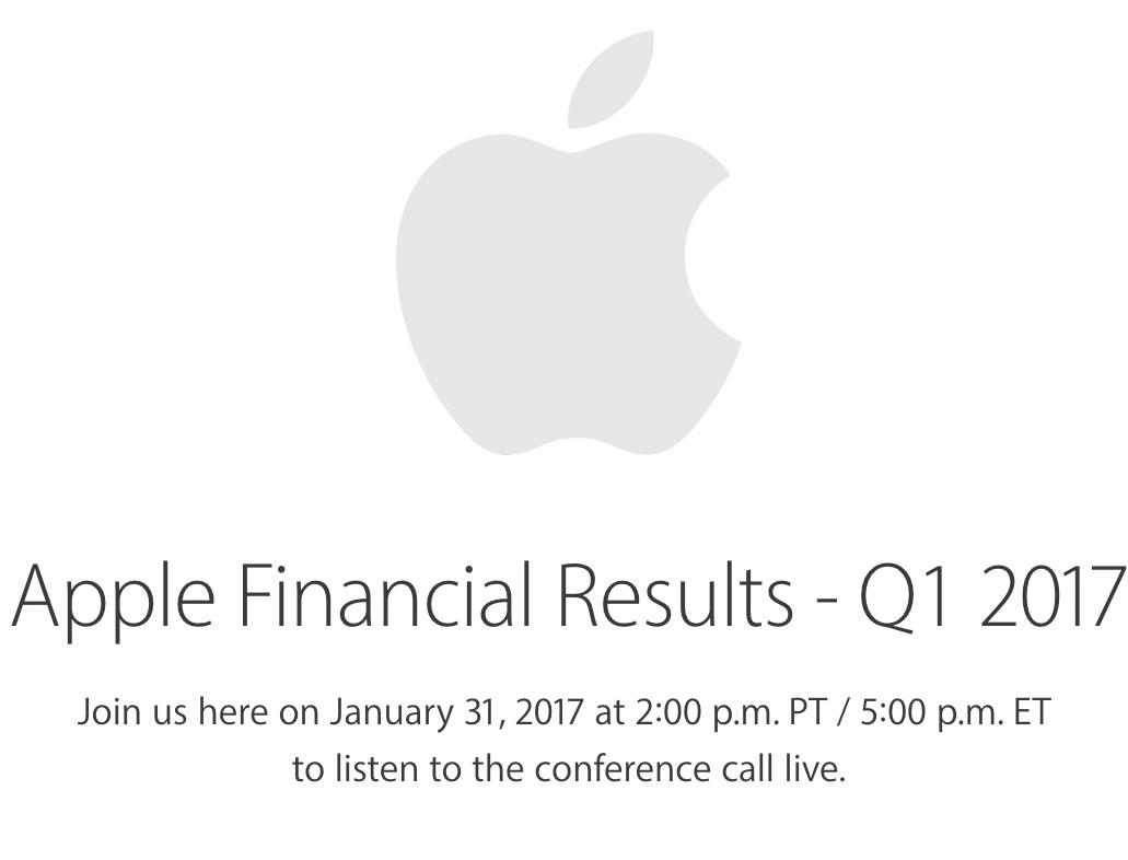 Resultados financieros de Apple