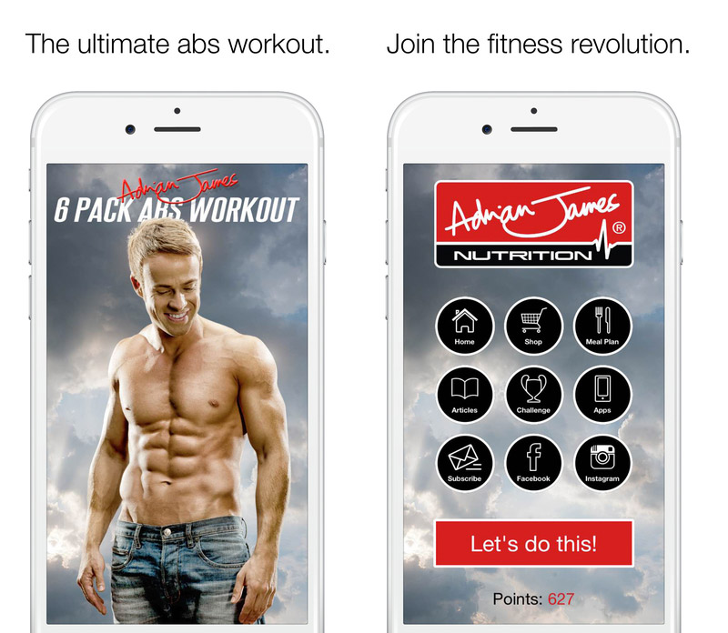 Adrian James 6 Pack Abs Workout