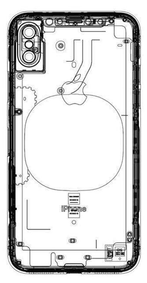 Supuesto esquema del iPhone 8
