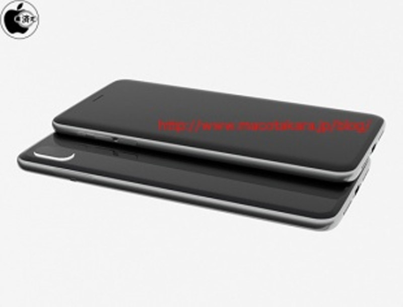 Concepto de diseño del iPhone Edition con bordes de aluminio