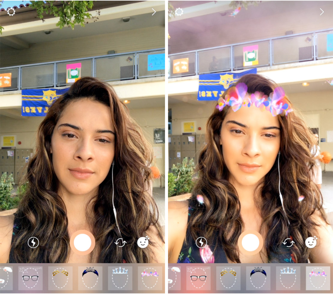Face Filters de Instagram