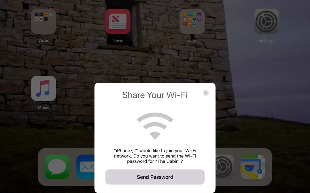 Compartir red Wi-Fi con un iPhone