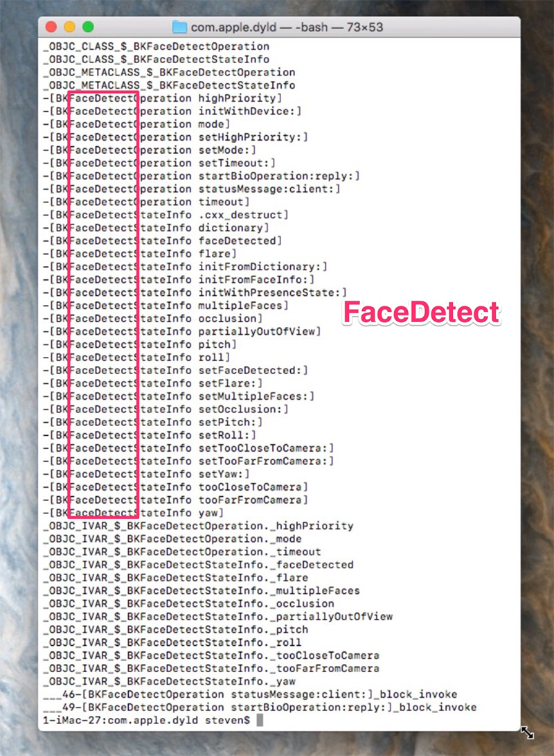 Reconocimiento facial en iOS