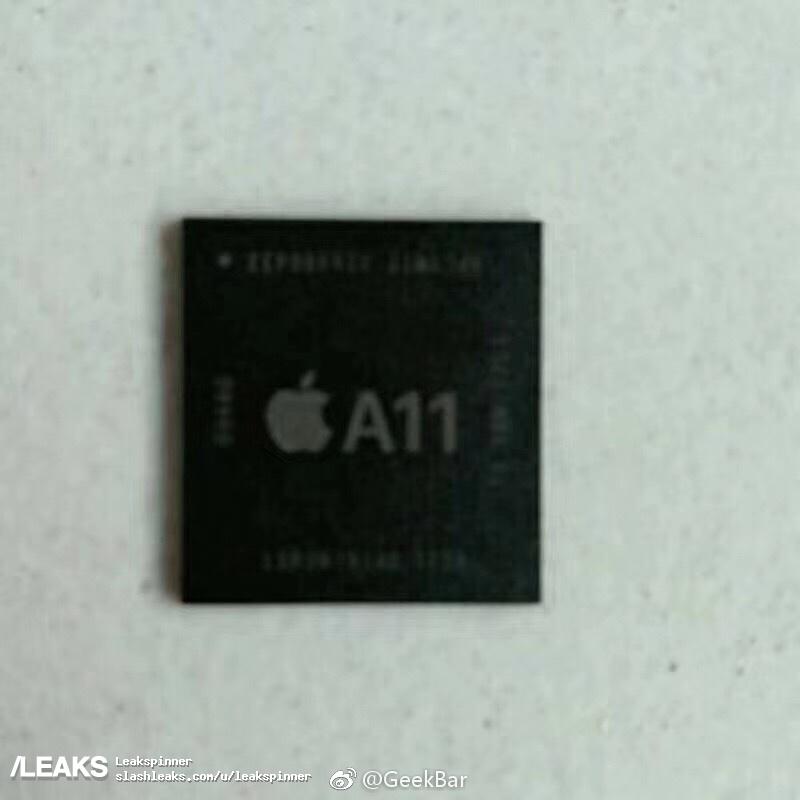 Supuesto procesador A11 de Apple