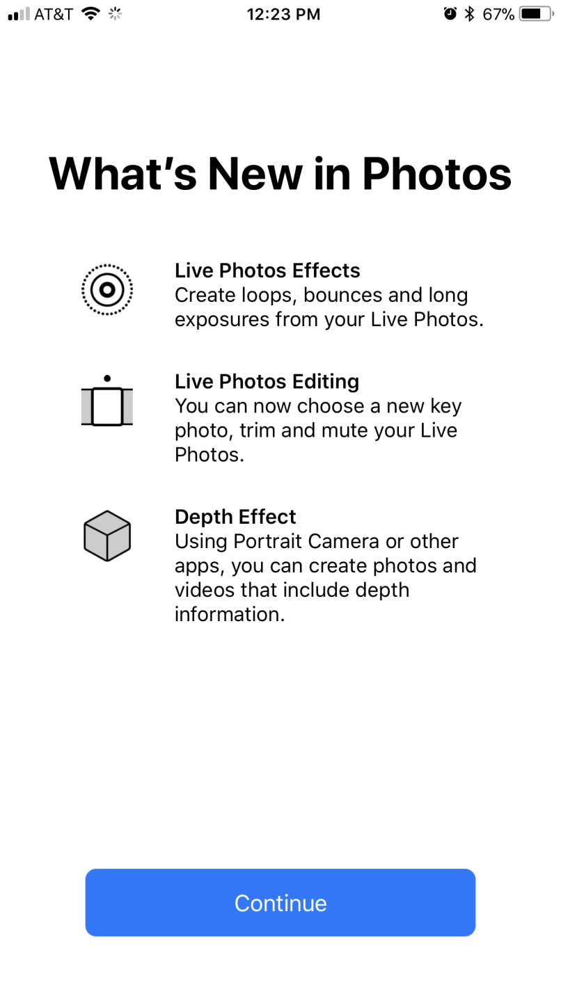 Novedades de la App de Fotos