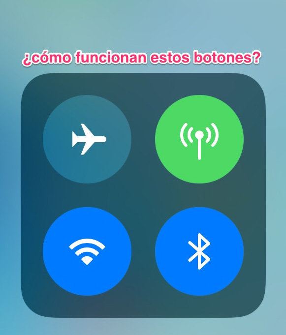 Cómo funcionan los botones de radio en el Centro de Control de iOS 11