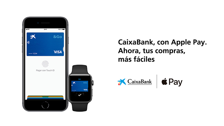 Apple Pay funciona con CaixaBank
