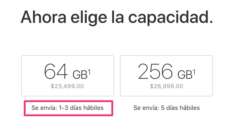 Disponibilidad del iPhone X en México