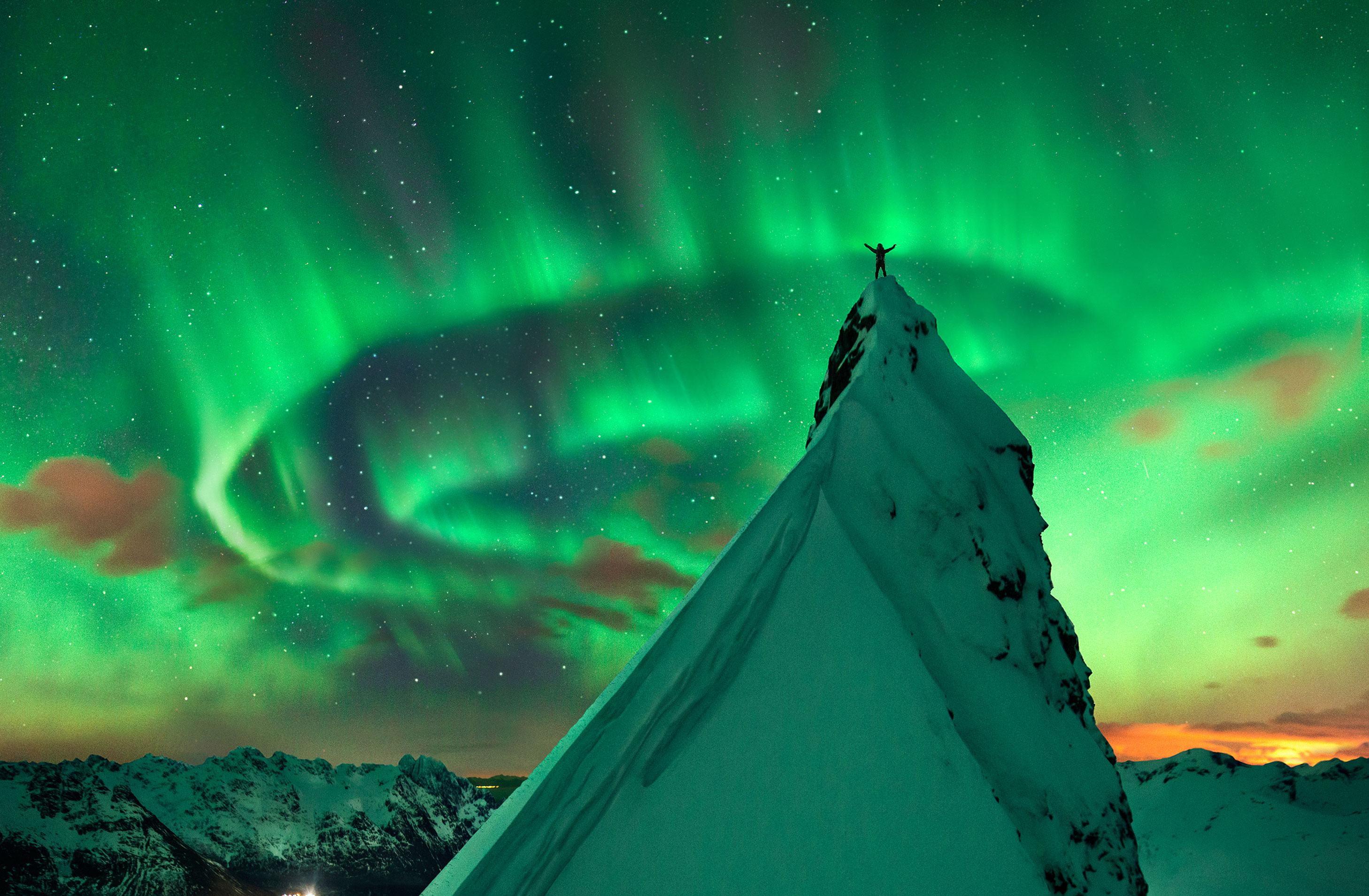 Fondo de pantalla semanal: Aurora sobre Noruega | iPhoneros