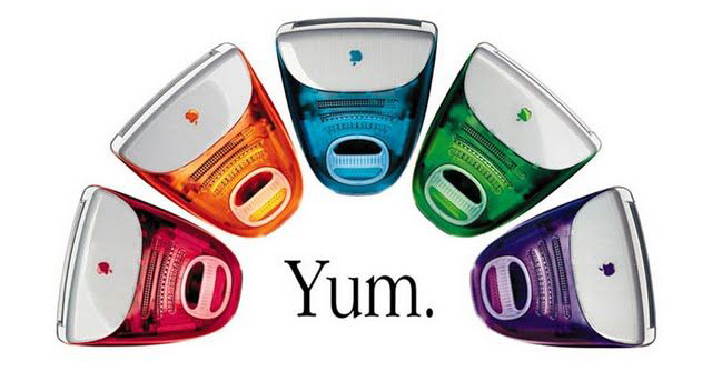 Colores del iMac original