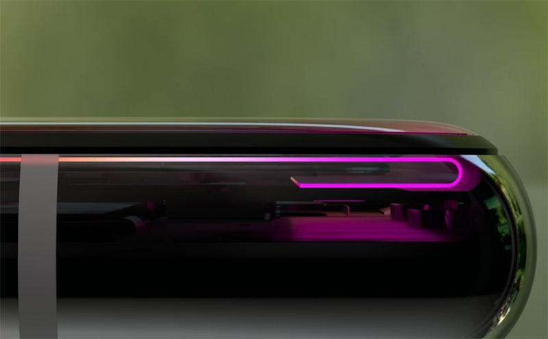 Pantalla OLED flexible en la parte inferior del iPhone X