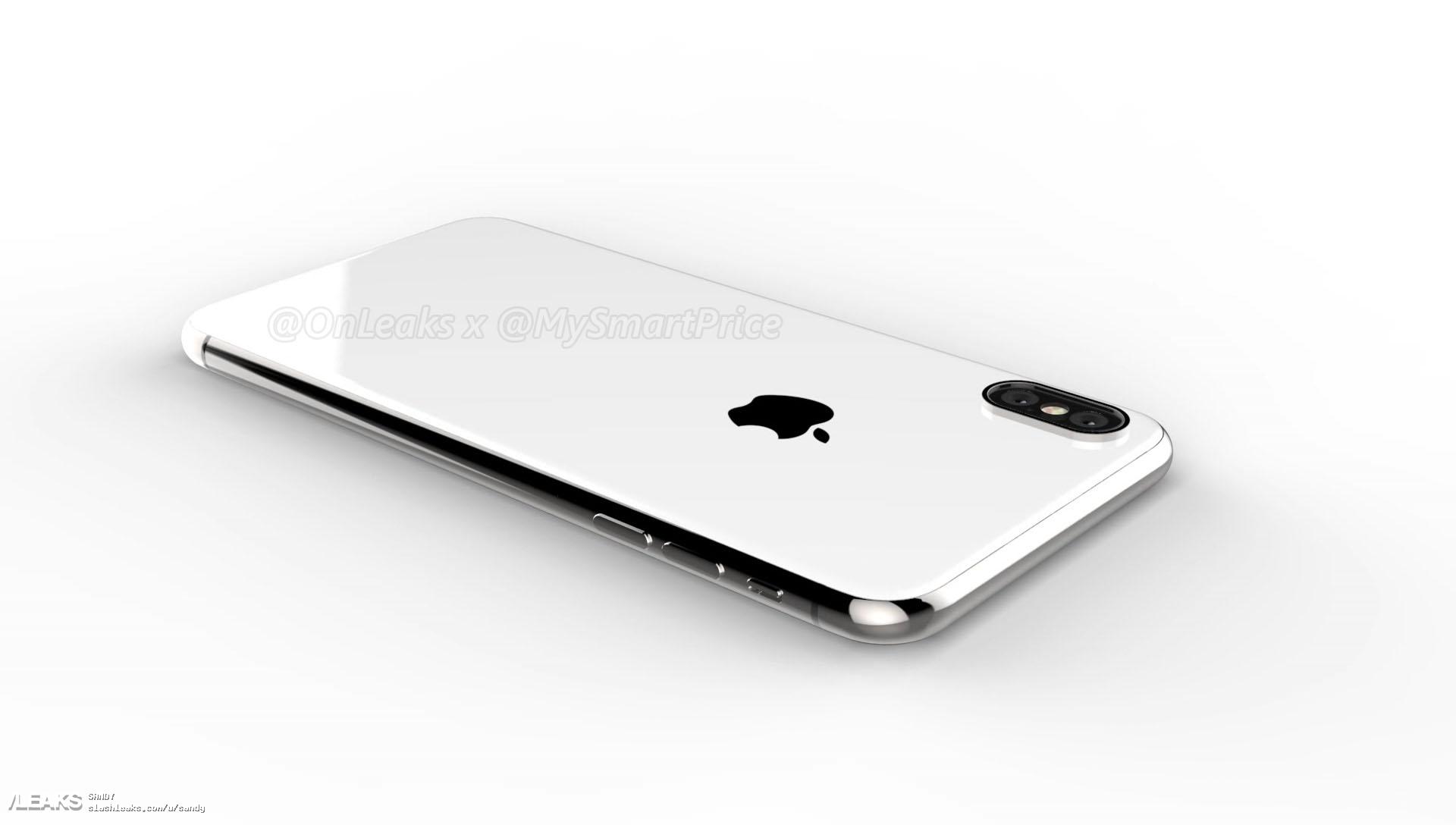 Imagen generada por ordenador del nuevo iPhone X Plus con pantalla de 6,5 pulgadas