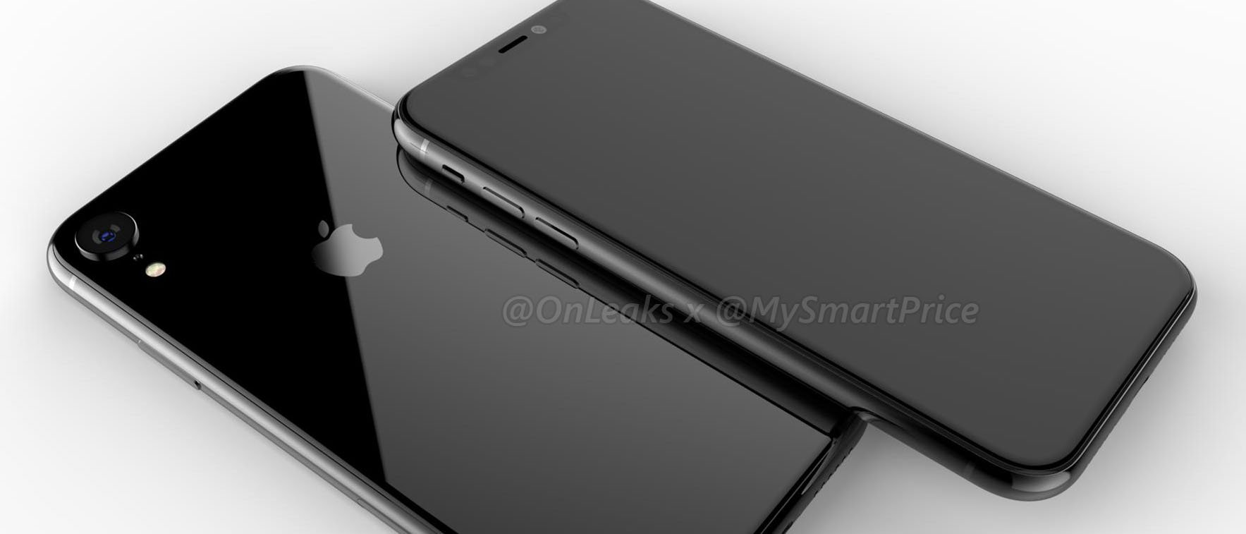 Imagen generada por ordenador del N84, el iPhone X de 6,1 pulgadas del año 2018