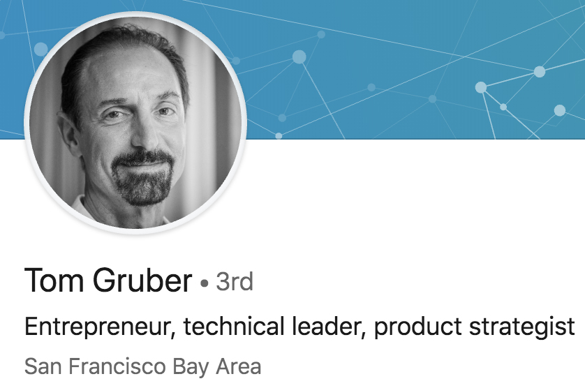 Tom Gruber en LinkedIn