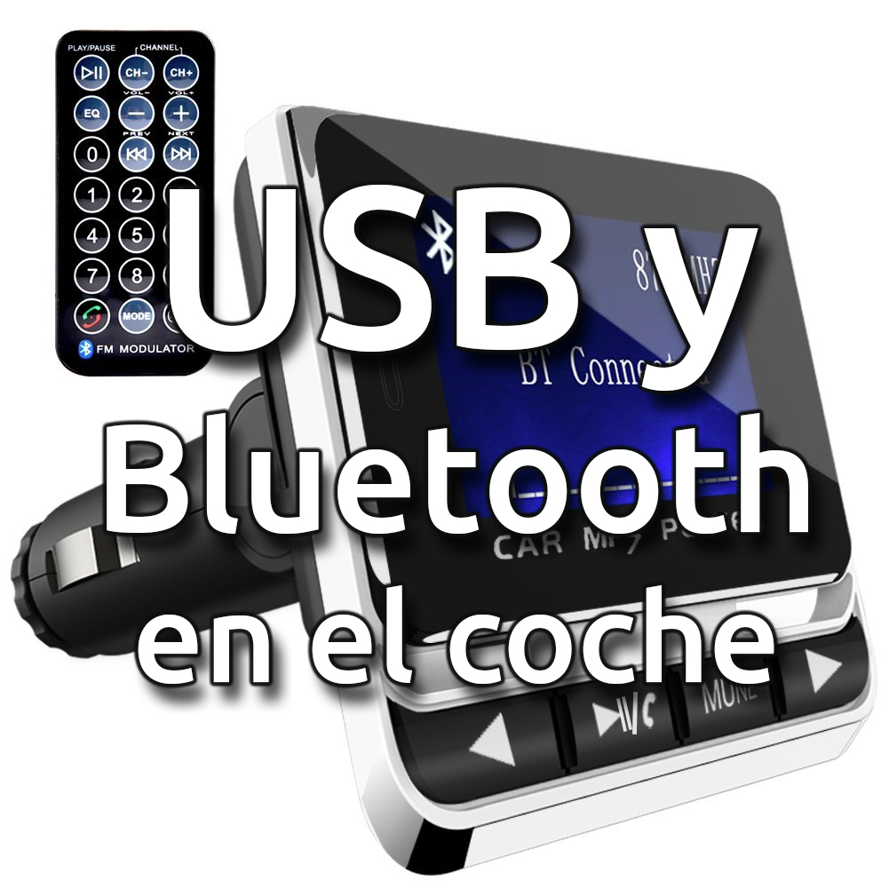 USB y Bluetooth en el coche