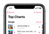 Listas de éxitos mundiales en Apple Music