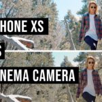 Comparación del iPhone XS con la Canon C200