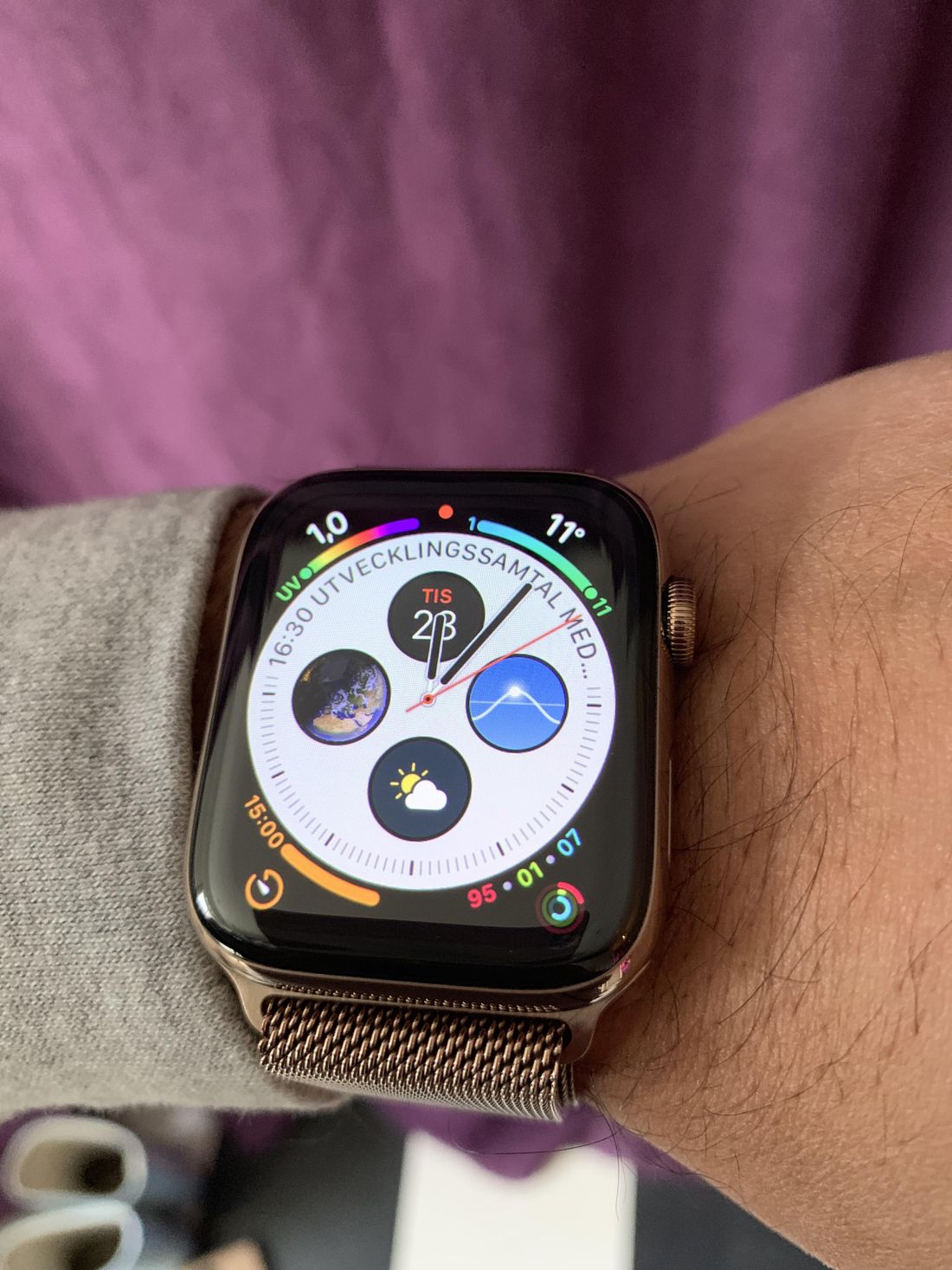Apple Watch Series 4 del Sr. Gustavo Rodriguez