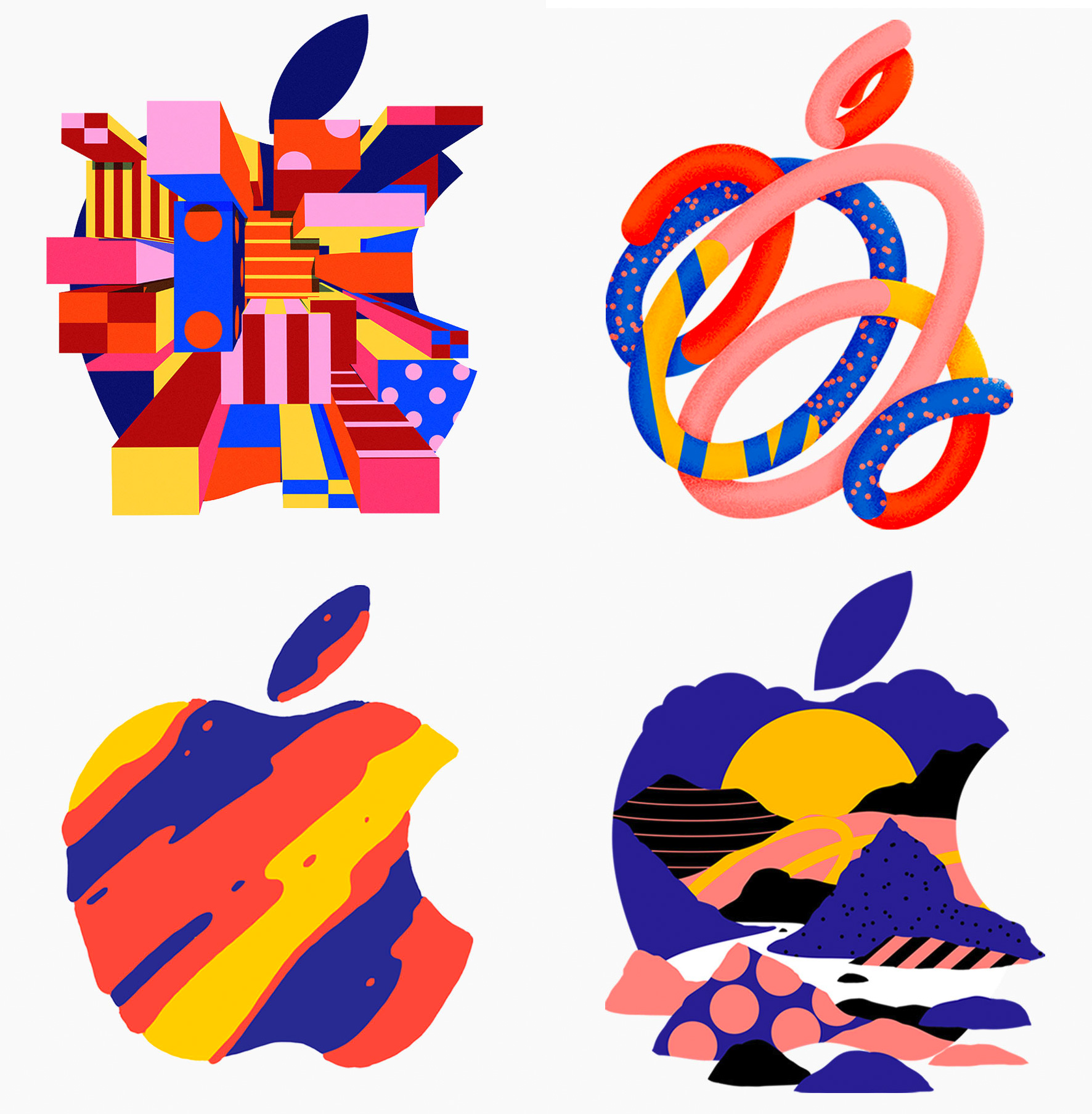 Logos de Apple para el evento especial del 30 de octubre de 2018