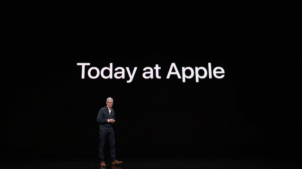 Tim Cook y Today at Apple: Evento de presentación del iPad Pro todo pantalla, del Mac mini y del MacBook Air Retina