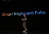 Smart Keyboard Folio: Evento de presentación del iPad Pro todo pantalla, del Mac mini y del MacBook Air Retina