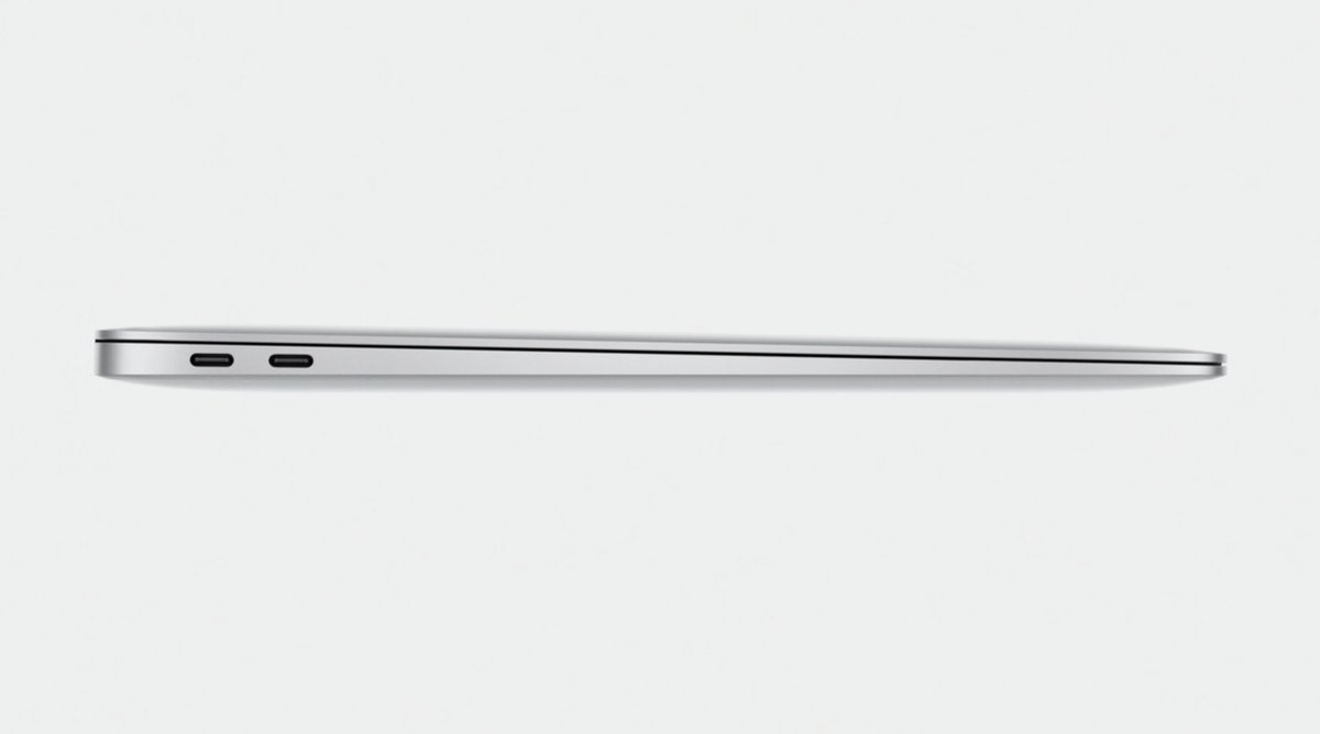 Nuevo MacBook Air en el Evento de presentación del iPad Pro todo pantalla, del Mac mini y del MacBook Air Retina