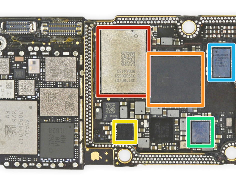 Módem / Baseband Intel PMB9955 XMM7560 del iPhone XS