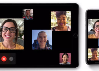 Llamadas de FaceTime en grupo entre dispositivos iOS