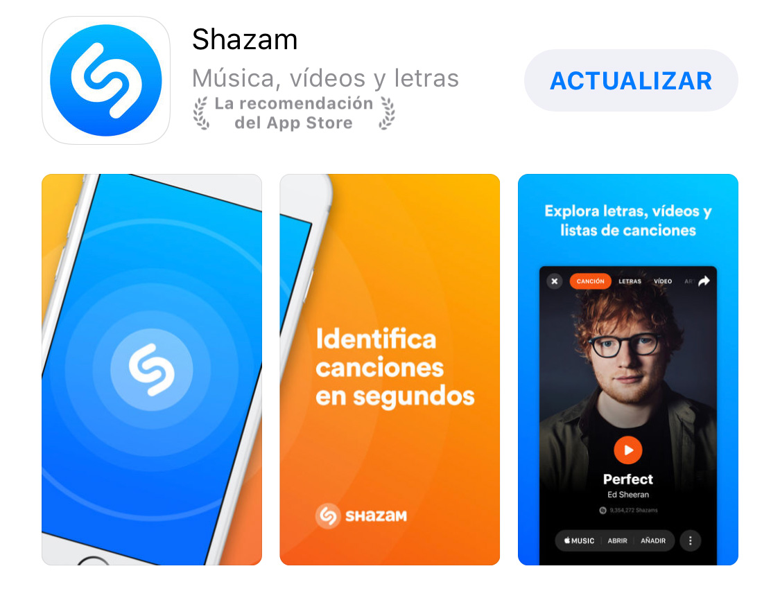 Shazam lista para actualizarse