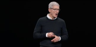 Tim Cook en la Keynote It's Show Time de Marzo de 2019