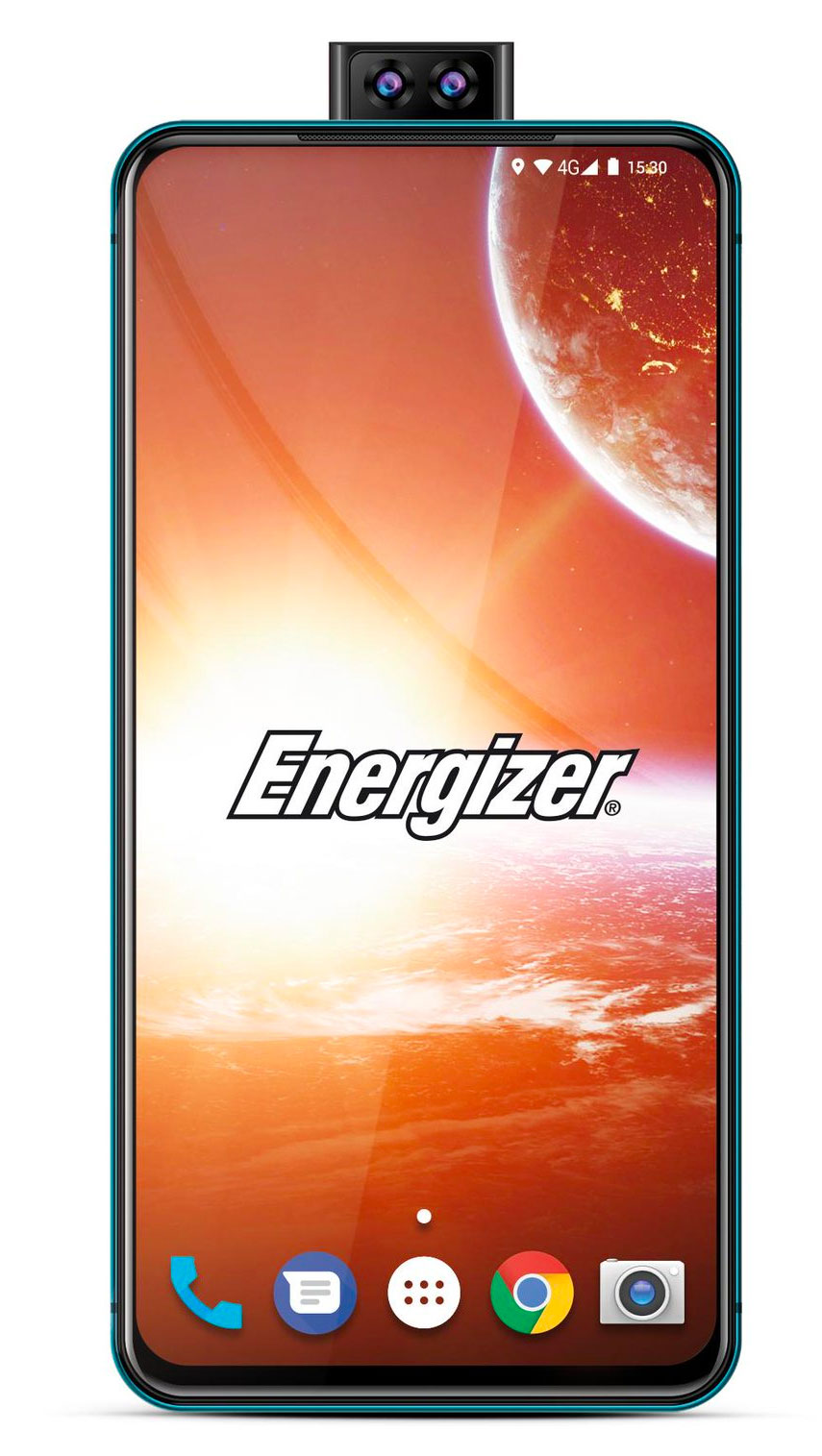 Smartphone de Energizer con la cámara fuera