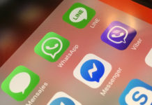 WhatsApp, Telegram, Line, Viver, Skype, FaceTime y App de Mensajes en un iPhone (Apps de mensajería instantánea)