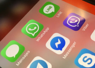 WhatsApp, Telegram, Line, Viver, Skype, FaceTime y App de Mensajes en un iPhone (Apps de mensajería instantánea)
