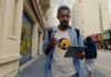 Utilizando el iPad Pro en la calle