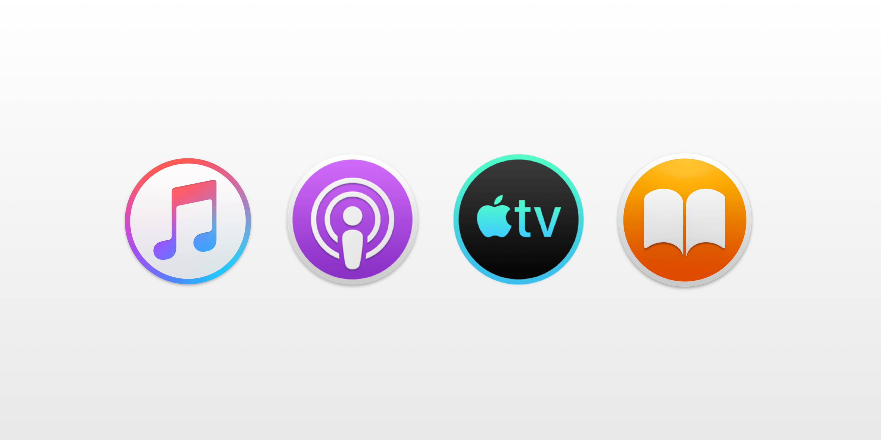 Nuevas Apps de Músic, Tv, Books y Podcasts de macOS