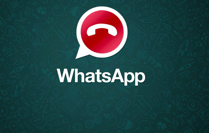WhatsApp con icono en rojo