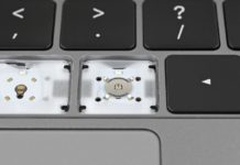 Teclado butterfly del MacBook Pro