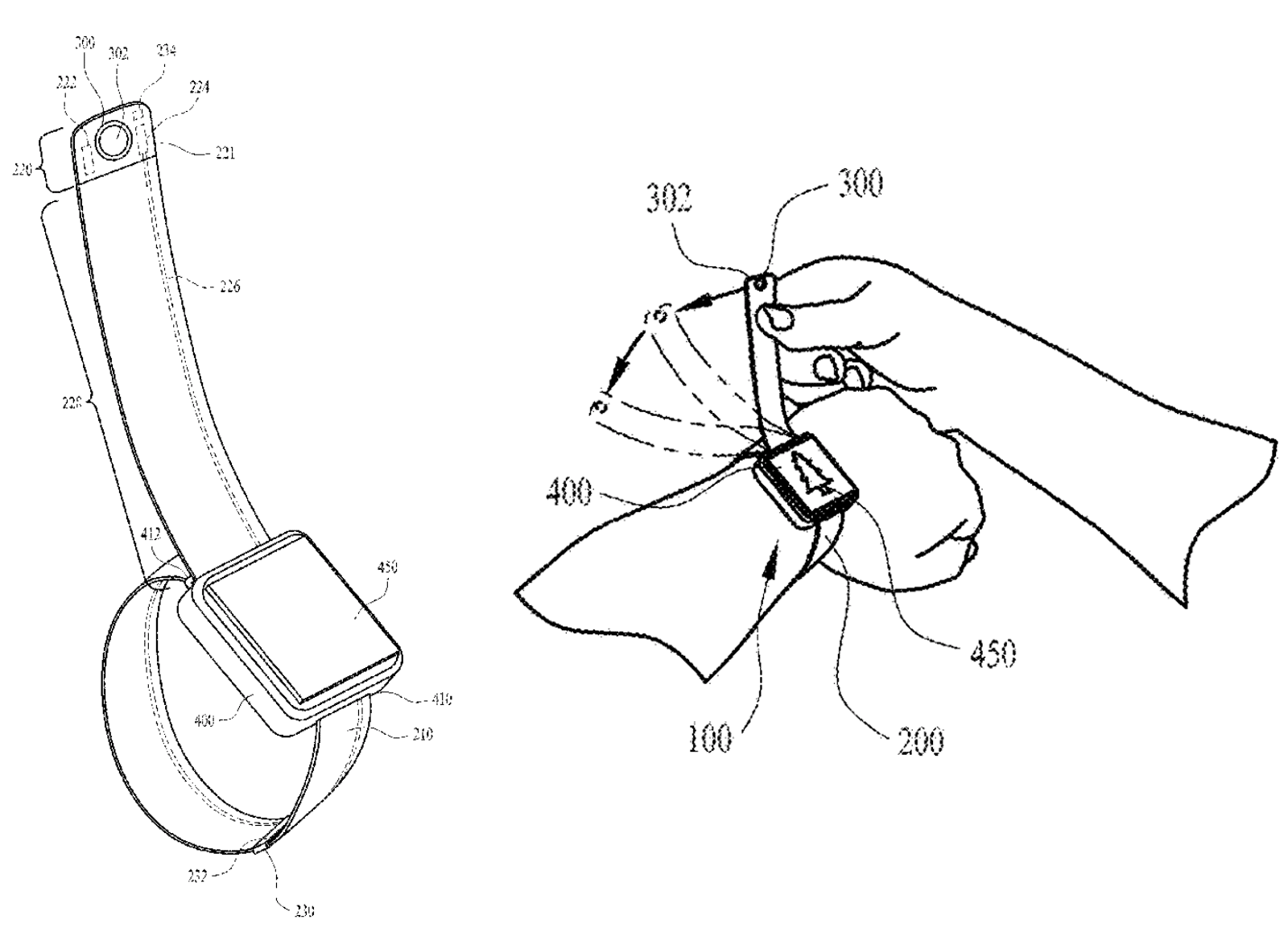 Patente de una cámara en el Apple Watch