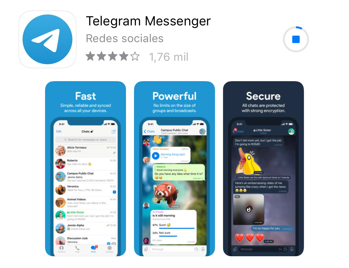 Actualizando Telegram