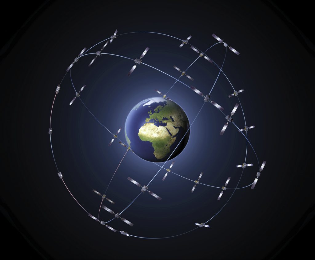 Constelación de satélites de posicionamiento Galileo