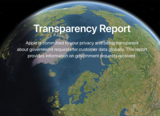 Informe de transparencia de Apple 2018