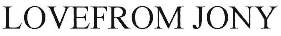 Logo de LoveFrom Jony