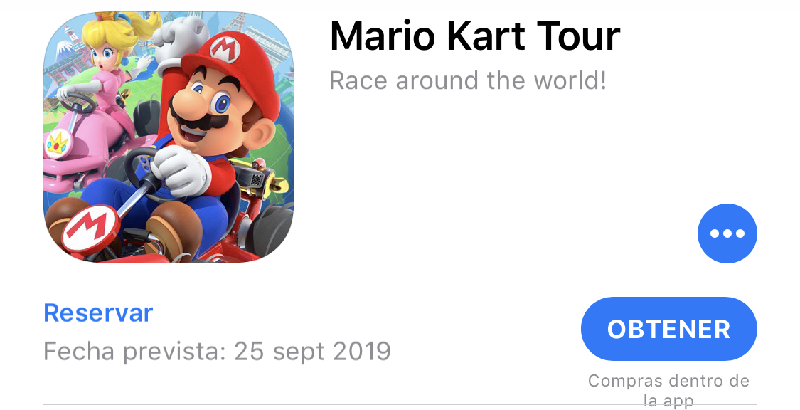 Mario Kart Tour ya se puede descargar desde la App Store