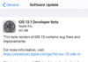 iOS 13.1 beta