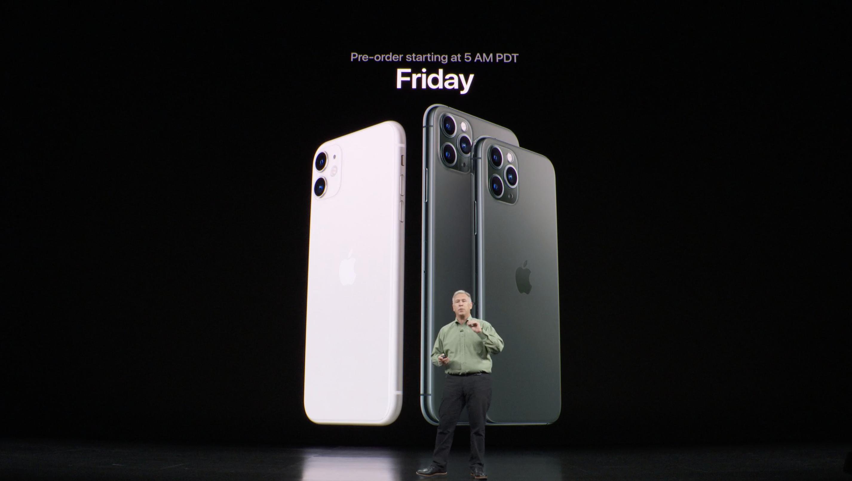 Keynote Septiembre 2019: Phil Schiller lanzamiento iPhone 11 y 11 Pro
