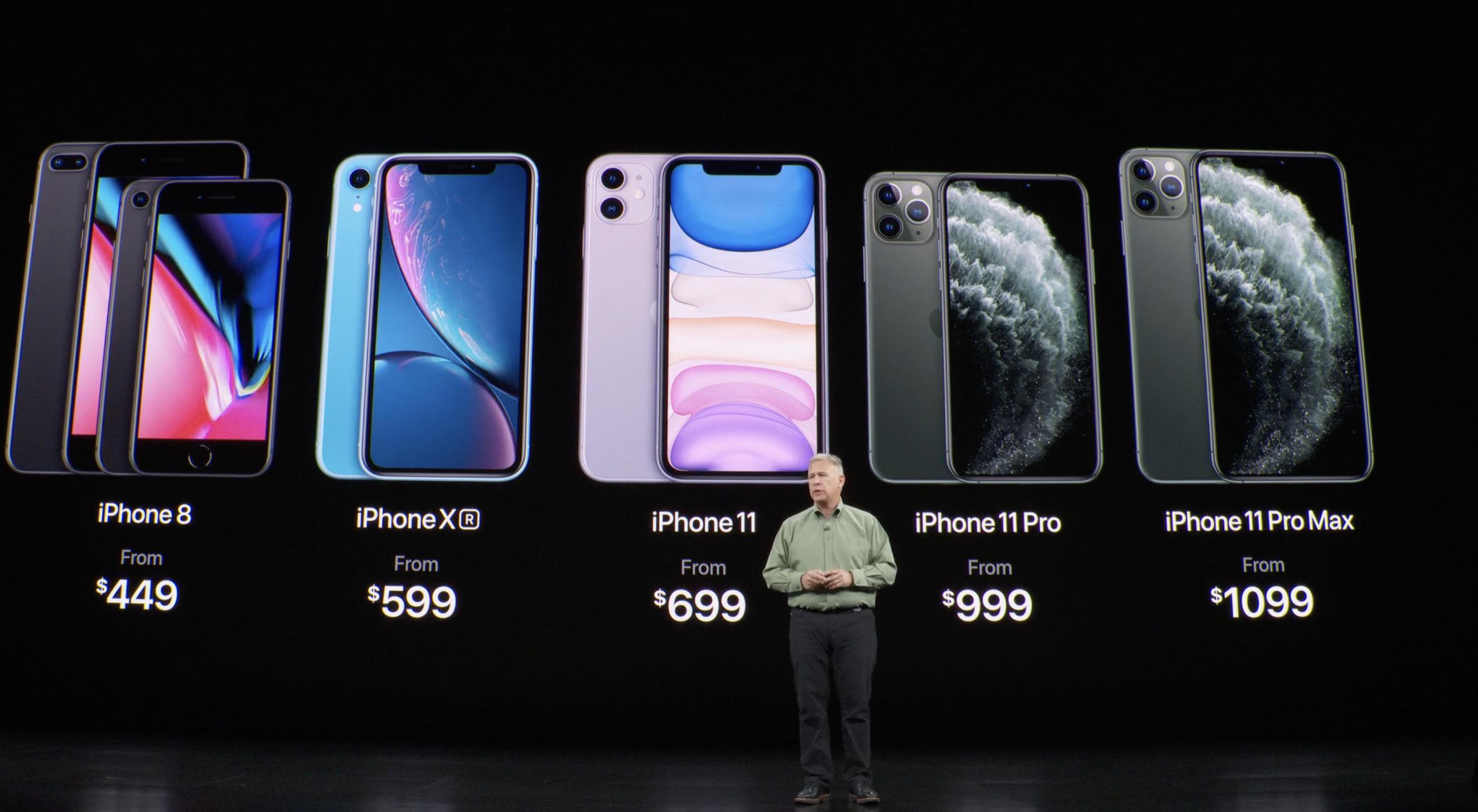 Keynote Septiembre 2019: Phil Schiller precios del iPhone 11 y 11 Pro