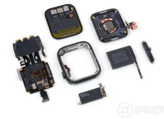 Todos los componentes del Apple Watch series 5
