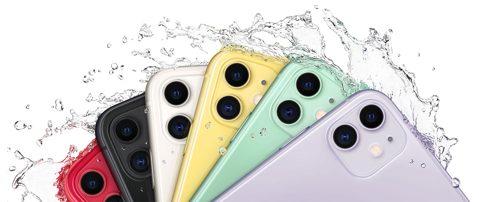 Colores del iPhone 11 resistente al agua