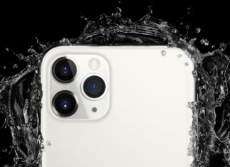 iPhone 11 Pro en el agua