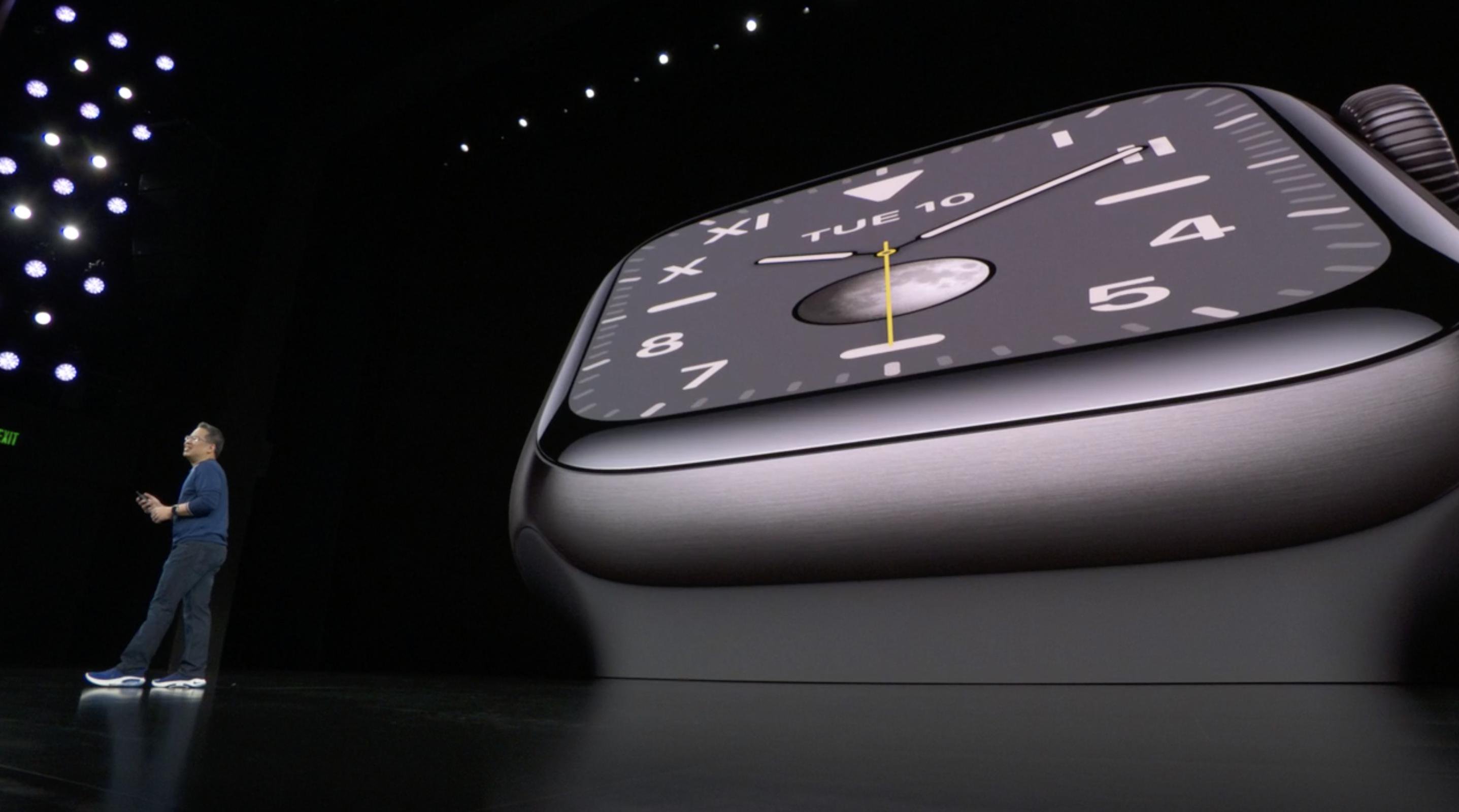 Apple Watch series 5 (Keynote) Titanio